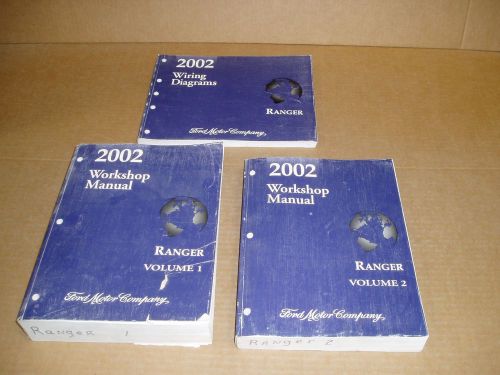 2002 ford ranger pickup truck service shop dealer repair manual wiring