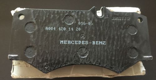 Genuine mercedes benz oem front brake pads g500 g-500 with ventilated brakes