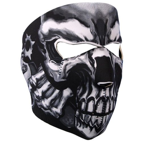 Assassin full face mask motorcycle paintball snowboarding ski bullets guns biker