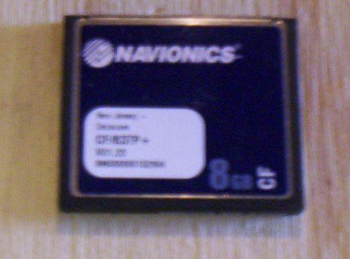 Navionics new jersey delaware cf/637/p+ v01.22 compact flash