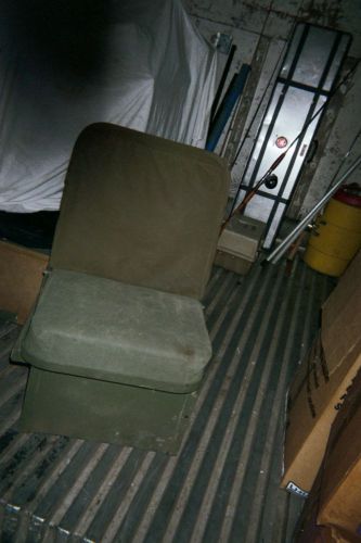 Military truck seats