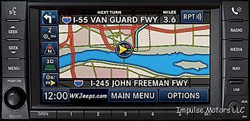 Dodge chrysler jeep high speed rer gps mygig navigation nitro caravan wrangler