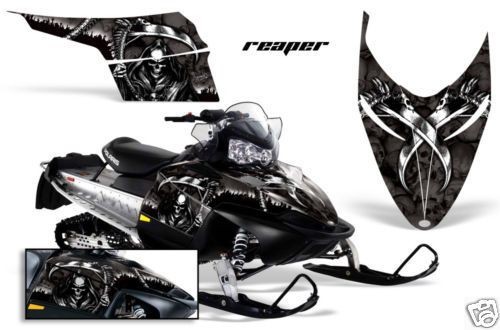 Polaris snowmobile sled graphic wrap kit assault rmk