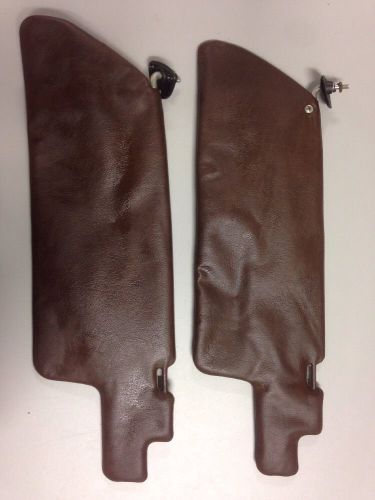 1980 porsche 924 brown sun visors