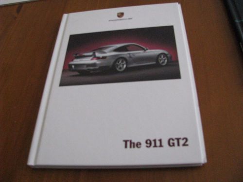 Porsche 911 gt2 + 911 turbo + carrera gt catalog photo brochure booklets