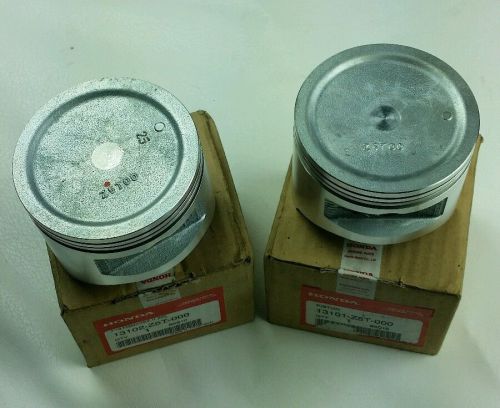 Honda oem gx390 .010&#034; over kart racing pistons 2 pistons