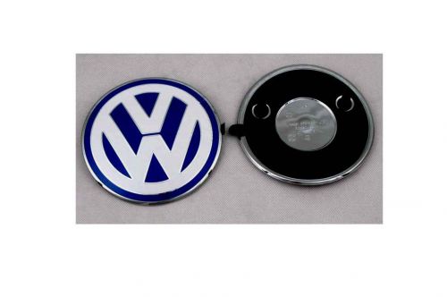Vw front hood emblem badge blue white euro style new beetle 98-05 1c085361739a