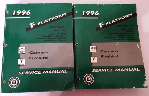 1996 camaro firebird service manual 2vols  z28 trans am berlinetta gm