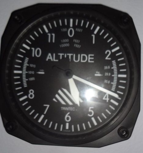 Trintec 6&#034; classic altimeter aviation wall clock