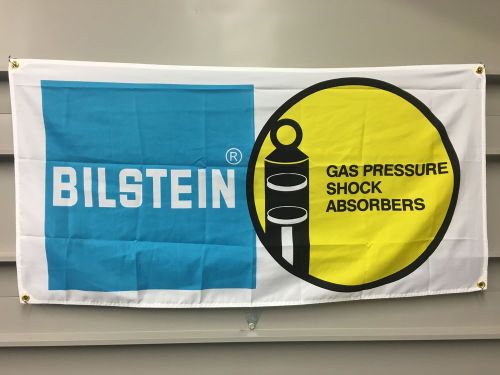 Bilstein flag banner ~ bmw audi porsche 356 911 m3 alpina vw dinan chevy 4x4 v8