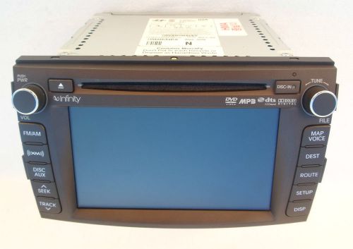 2009 2010 hyundai sonata oem gps navigtion system 96560-0a500 xm infinity sound