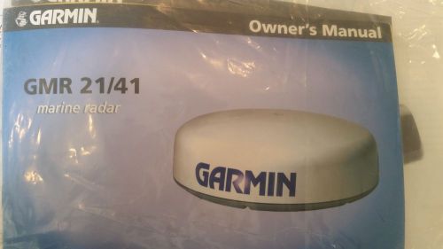 Garmin gmr 21/41 owners manual