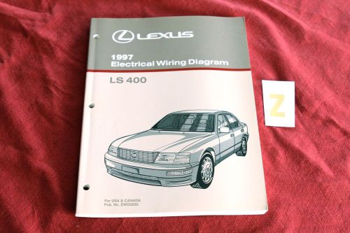 1997 lexus ls 400 electrical wiring diagram shop manual oem lexus ls 400 lexus