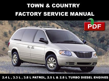 Chrysler town &amp; country 2001 2002 2003 2004 2005 factory service repair manual