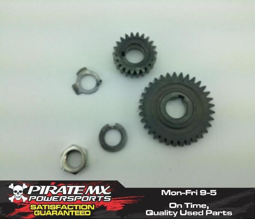 Yamaha 250 raptor engine crank shaft gear yfm250 #16 2013