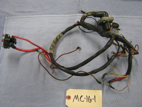 Mercruiser 3.0 l engine harness, 93179a 1, lot m/c-16-1