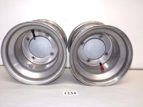 Bombardier ds650 ds 650 2x4 atv oem rear wheels / rims 00 2000 1234