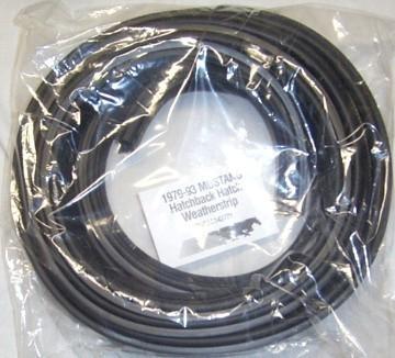 79-93 mustang hatchback weatherstrip, new