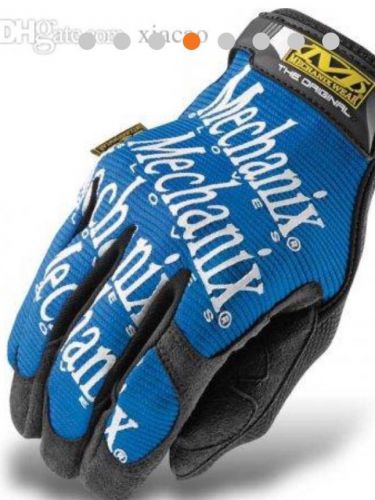 Mechanix gloves -- red / blue / / green -- xl