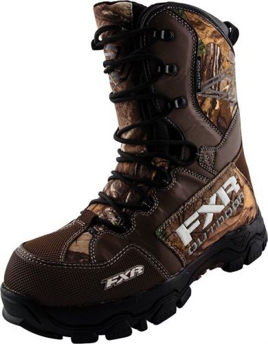 2016 fxr x-cross adult realtree xtra warm winter snow boots - size 11  -new