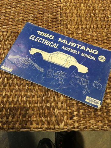 Jim osborn am8 mustang assembly manual electrical 1965