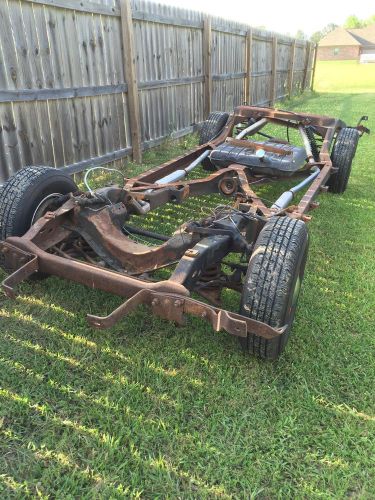 1957 buick chassis original no rust holes