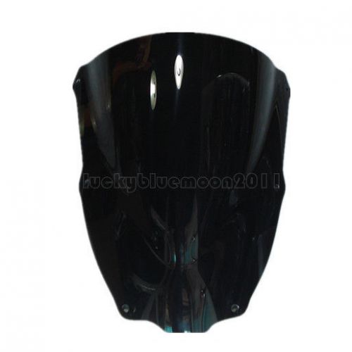 Dark smoke windscreen windshield for kawasaki ninjia zx-636r zx 6r 2000 -2002