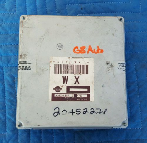 2000-2002 nissan sentra gxe engine ecu ecm computer ja56q20 b57 wx 1.8l 00 01 02