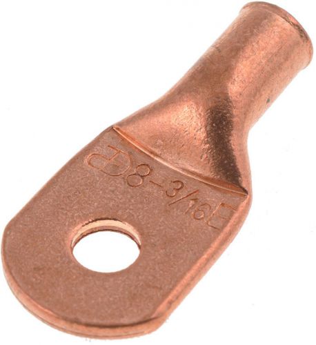 8 gauge #10 diameter copper ring lugs - dorman# 86164