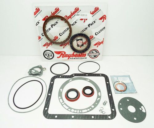 Gm powerglide banner rebuild kit 1962-1973 blue plate clutches + overhaul teflon