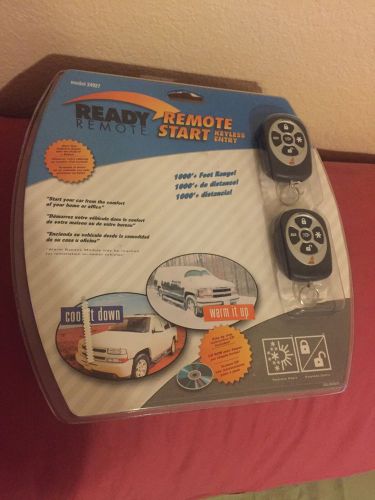 New!  ready remote 24927 deluxe remote car starter keyless entry &amp; alarm sealed