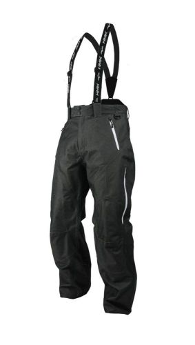 Hmk peak 2 snowmobile bibs black denim