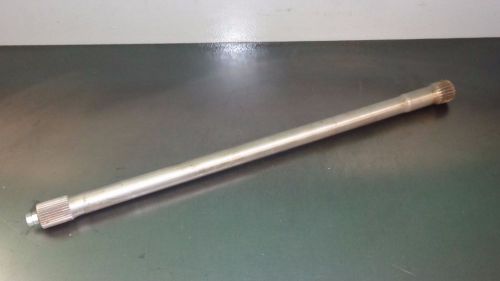 Racing grand national floater axle 31 spline 26-3/4&#034; crowned nascar arca (17q)