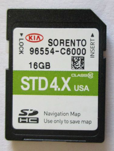 2015 2016 kia sorento navigation sd map data card part 96554-c6000 latest update