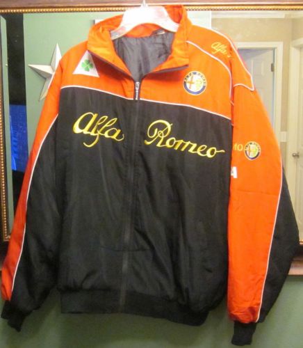 Alfa romeo embrodiered jacket==size xxl    very nice quality!!