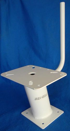 Seascan marine radar mount   8&#034;  fits raymarine garmin furuno all 3g-4g &amp; more