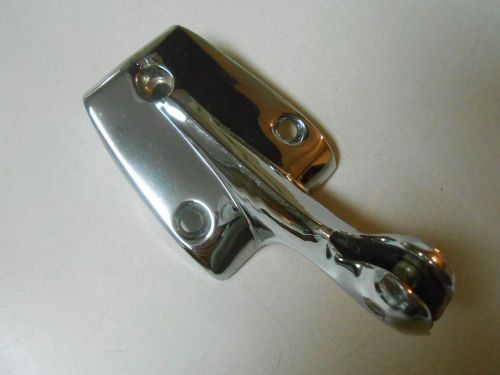 Rechromed gm interior rear view mirror bracket 1965-67 corvair convertible