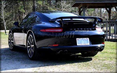 Full carbon fiber ta style rear spoiler for 13-14 porsche carrera 911 991