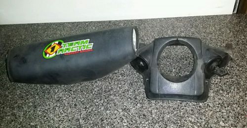 Arctic cat zr zl 500 600 800 900 handlebar  pad cover snowmobile dash keyswitch