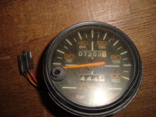 Arctic cat 3 1/2&#034; speedometer gauge 7203 miles older metal jag puma eltigre ext