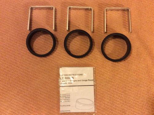 Autometer 2-1/16&#034; angle adjustment rings 3 pack part# 2234