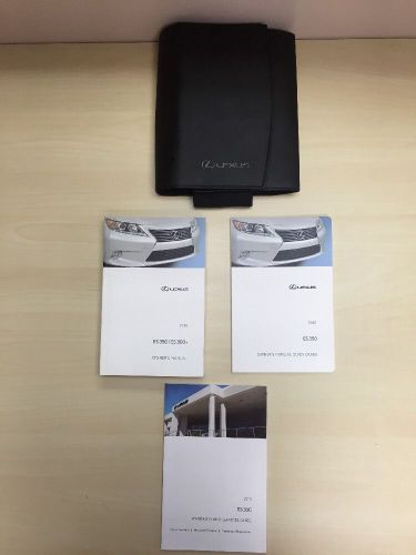 Lexus es 350 es 300h 2015 owners manual  and case oem