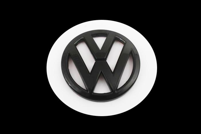 Gloss black rear trunk boot emblem badge for vw new scirocco 1.4t 2.0t tsi r