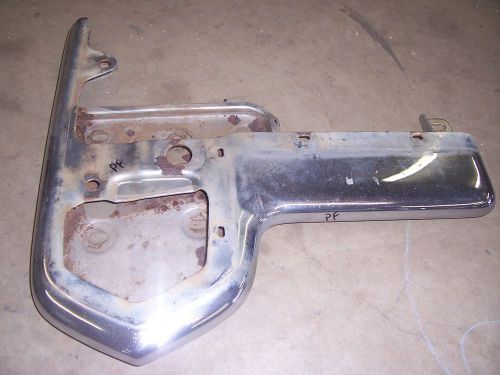 1965 cadillac deville fleetwood exterior front bumper top chrome end core pf