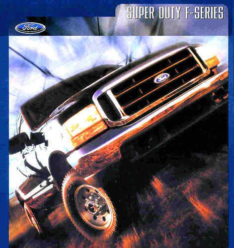 2000 ford f-series f-250 &amp; f-350 super duty brochure