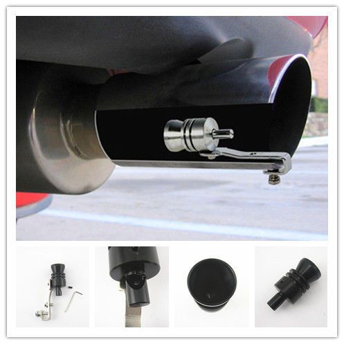 Auto exhaust muffler pipe whistle turbo sound simulator whistler kits universal