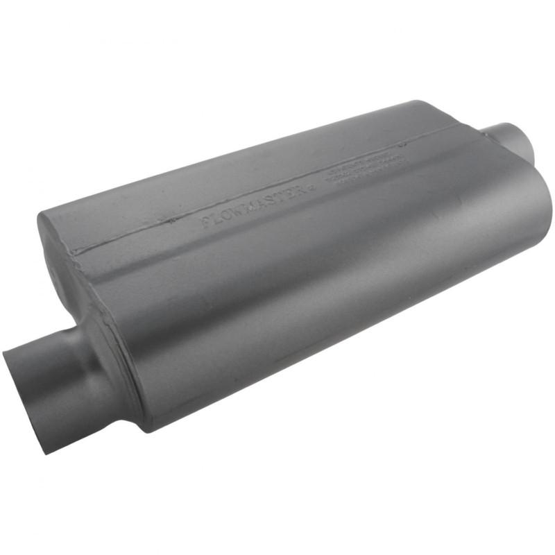 Flowmaster 50 delta muffler 409s - 3.00 offset in / 3.00 center out - moderate