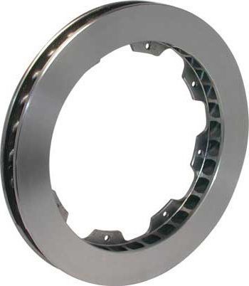 Wilwood racing brake rotor,curved vane,1.25&#034; x 12.19,8x7&#034;,left,racing,hot rod