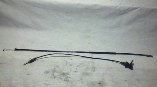 1990 yamaha xl-v 540 throttle &amp; choke cable, lever, plunger 85 86 87 88 89 90