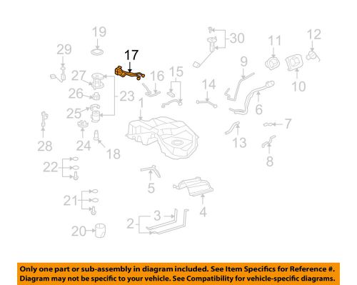 Lexus toyota oem 07-12 ls460 vapor canister-filter 7770650020